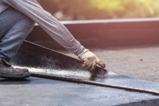 Professional Crawl Space Encapsulation technician working in Mendham, NJ